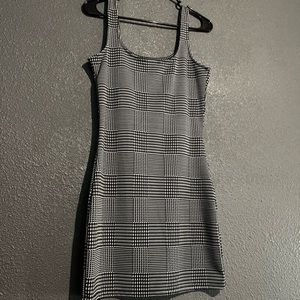 Plaid mini dress